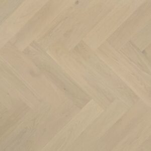 Nuvelle Madera Herringbone Bisque herringbone hardwood flooring room scene