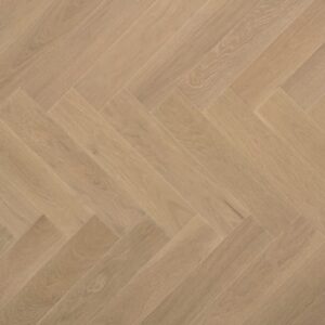Nuvelle Madera Herringbone Ecru herringbone hardwood flooring room scene