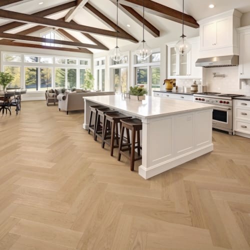 Nuvelle Madera Herringbone Shadow Engineered Hardwood Flooring Swatch Nuvelle Madera Herringbone Shadow herringbone hardwood flooring color swatch